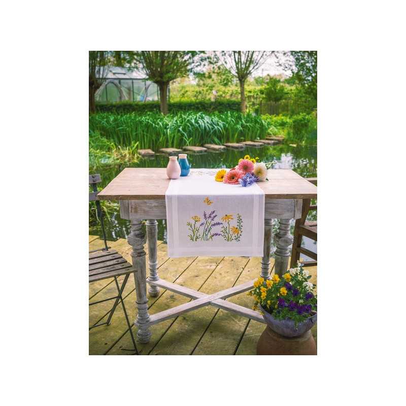 Kit chemin de table Lavende Kit chemin de table Lavende