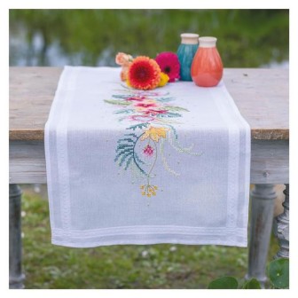 Loper kit Tropische bloemen