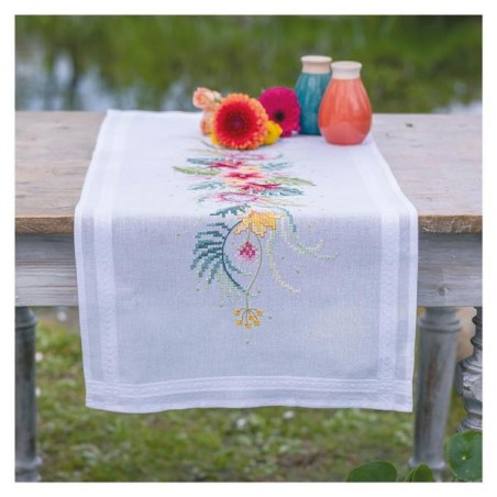 Loper kit Tropische bloemen