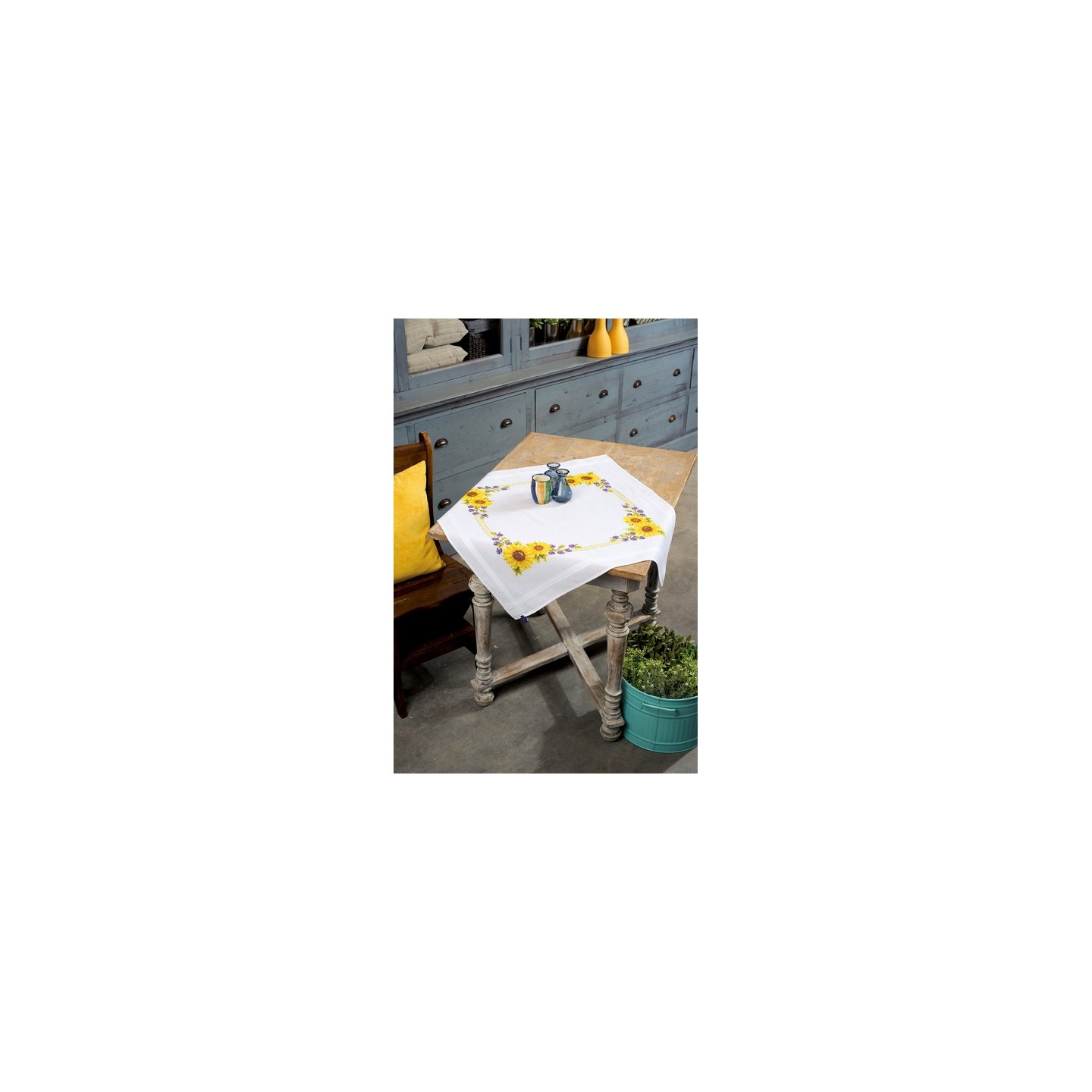 Tafelkleed kit Zonnebloemen