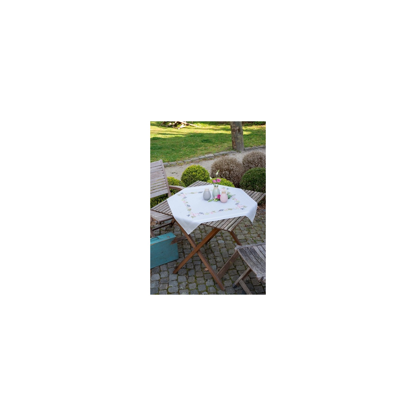 Kit nappe Fleurs et feuilles