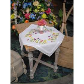 Kit nappe Fleurs de printemps Kit nappe Fleurs de printemps
