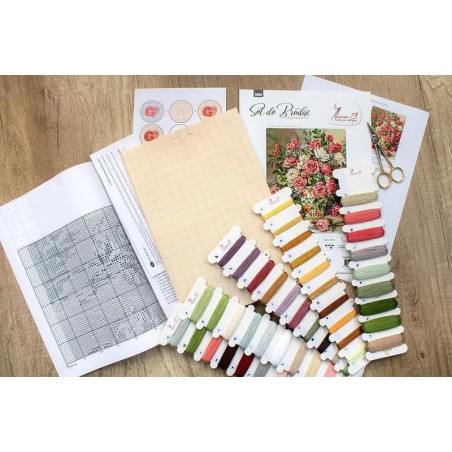 Kit de broderie Posies pour la princesse