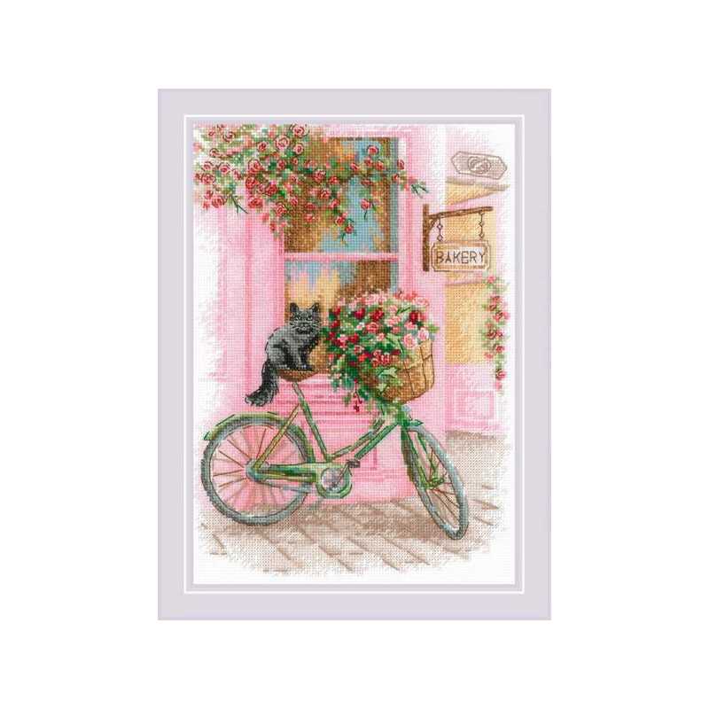 Kit de broderie Voyage fleuri