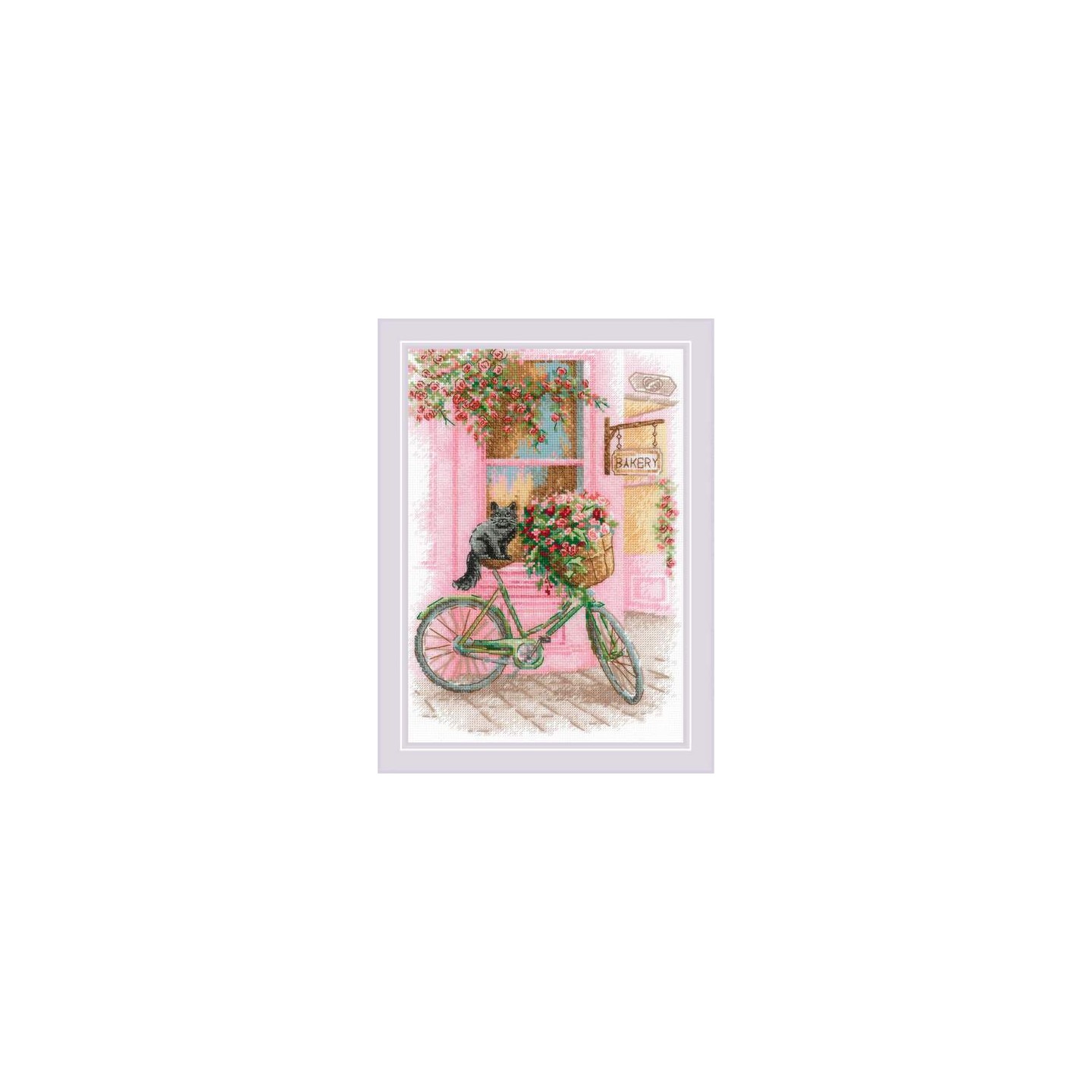 Riolis Kit de broderie Voyage fleuri