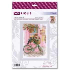 Riolis Borduurpakket Bloemenreis