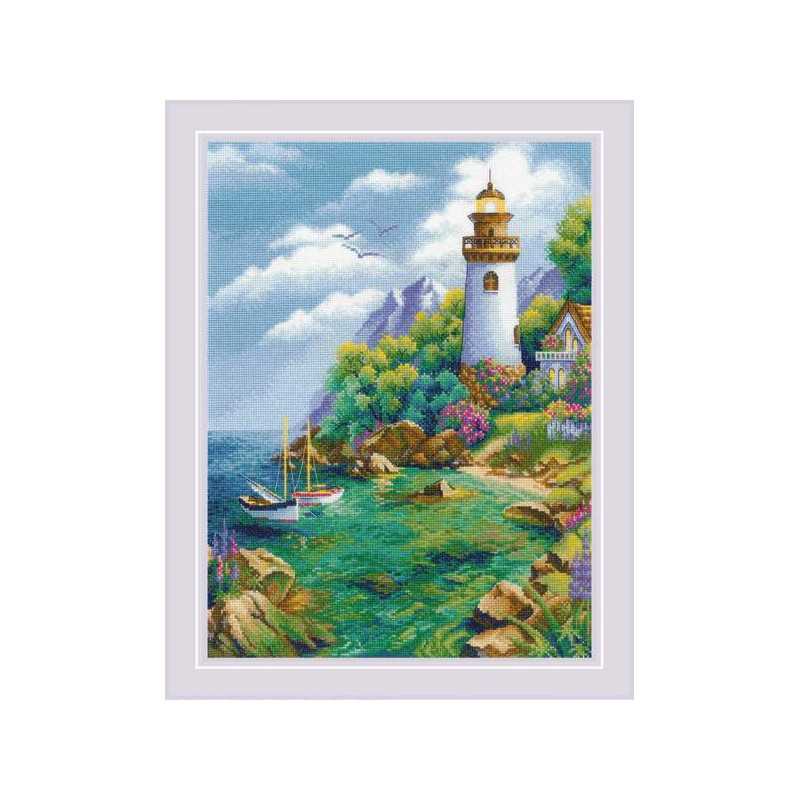 Embroidery kit Quiet Harbor