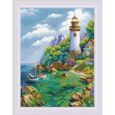 Embroidery kit Quiet Harbor