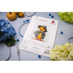 Kit de broderie Le canard détective