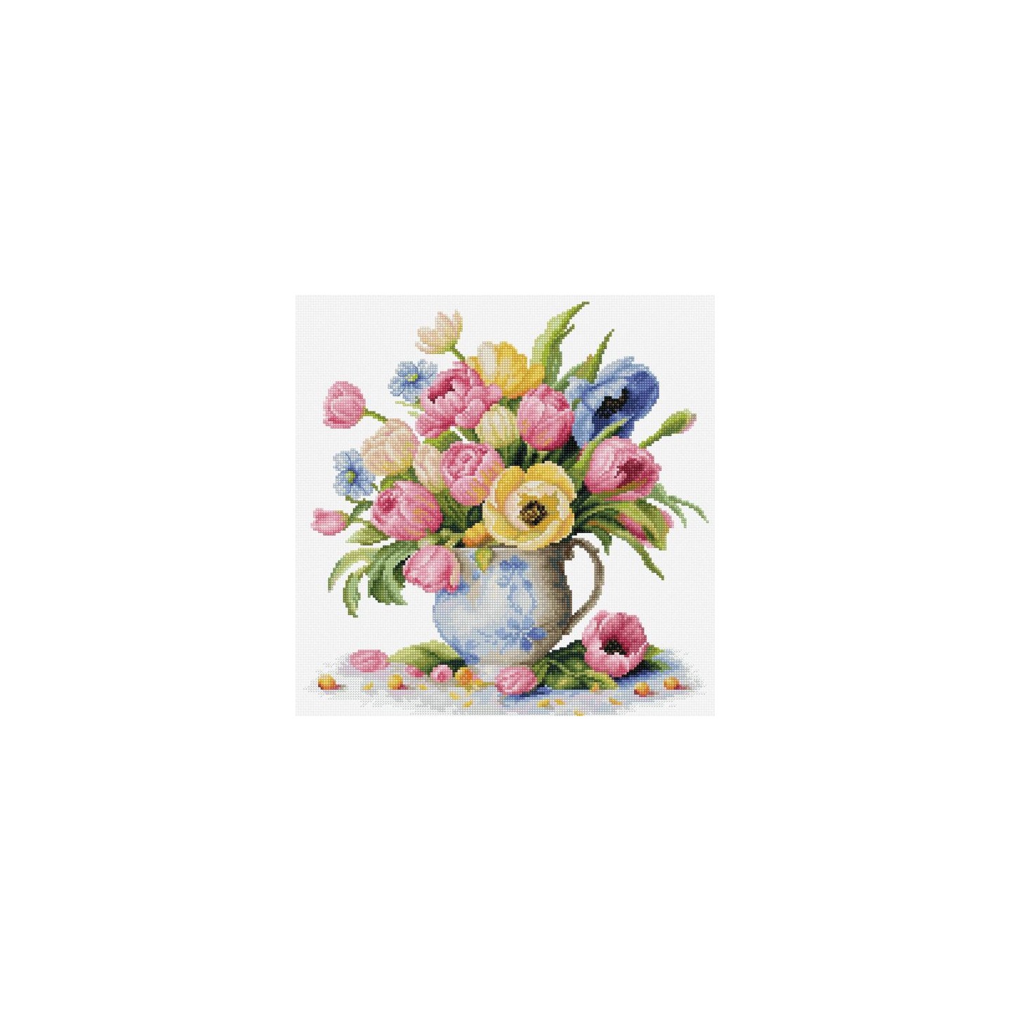 Luca-S Borduurpakket Tulpenboeket