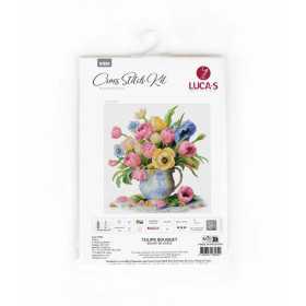 Embroidery kit Tulips Bouquet