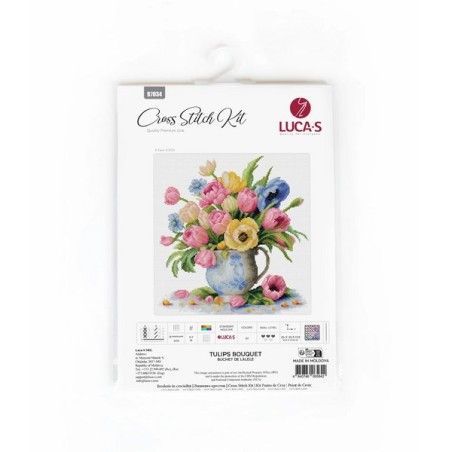 Borduurpakket Tulpenboeket