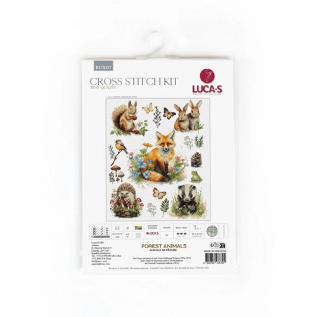 Stickset Waldtiere