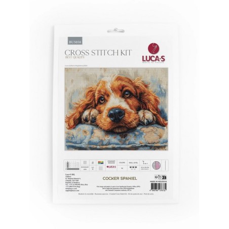 Kit de broderie Cocker Spaniel