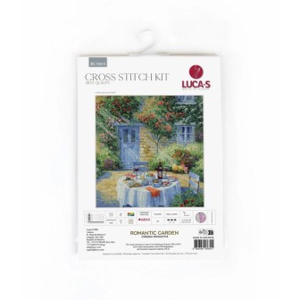 Luca-S Kit de broderie Jardin romantique