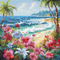 Embroidery kit Paradise
