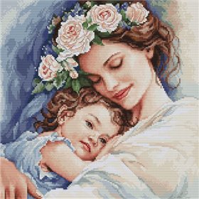Luca-S Kit de broderie Amour éternel