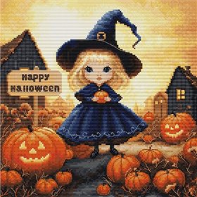Luca-S Embroidery kit Happy Halloween