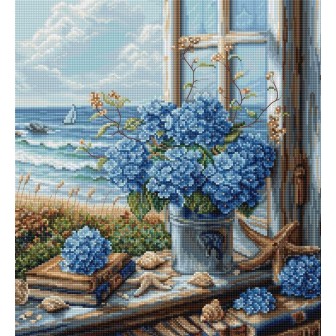 Luca-S Kit de broderie Vue sur la mer