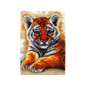 Knüpfformteppichpackung junger Tiger 4121 Knüpfformteppichpackung junger Tiger 4121