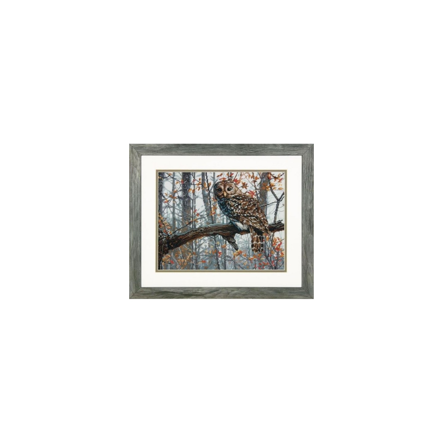 Kit de broderie Hibou sage