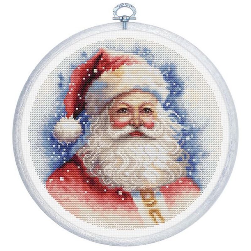 Embroidery kit Santa Embroidery kit Santa