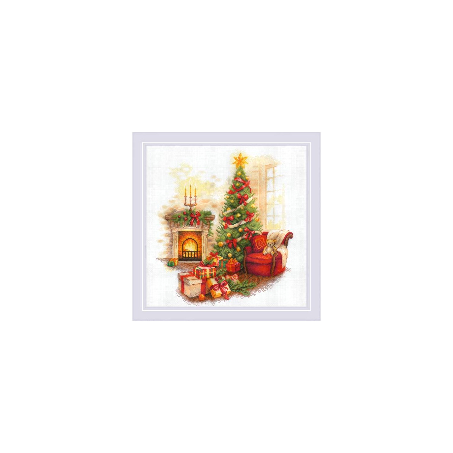 Riolis Embroidery kit Christmas Serenity