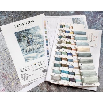 Kit de broderie Marcher comme un seul homme