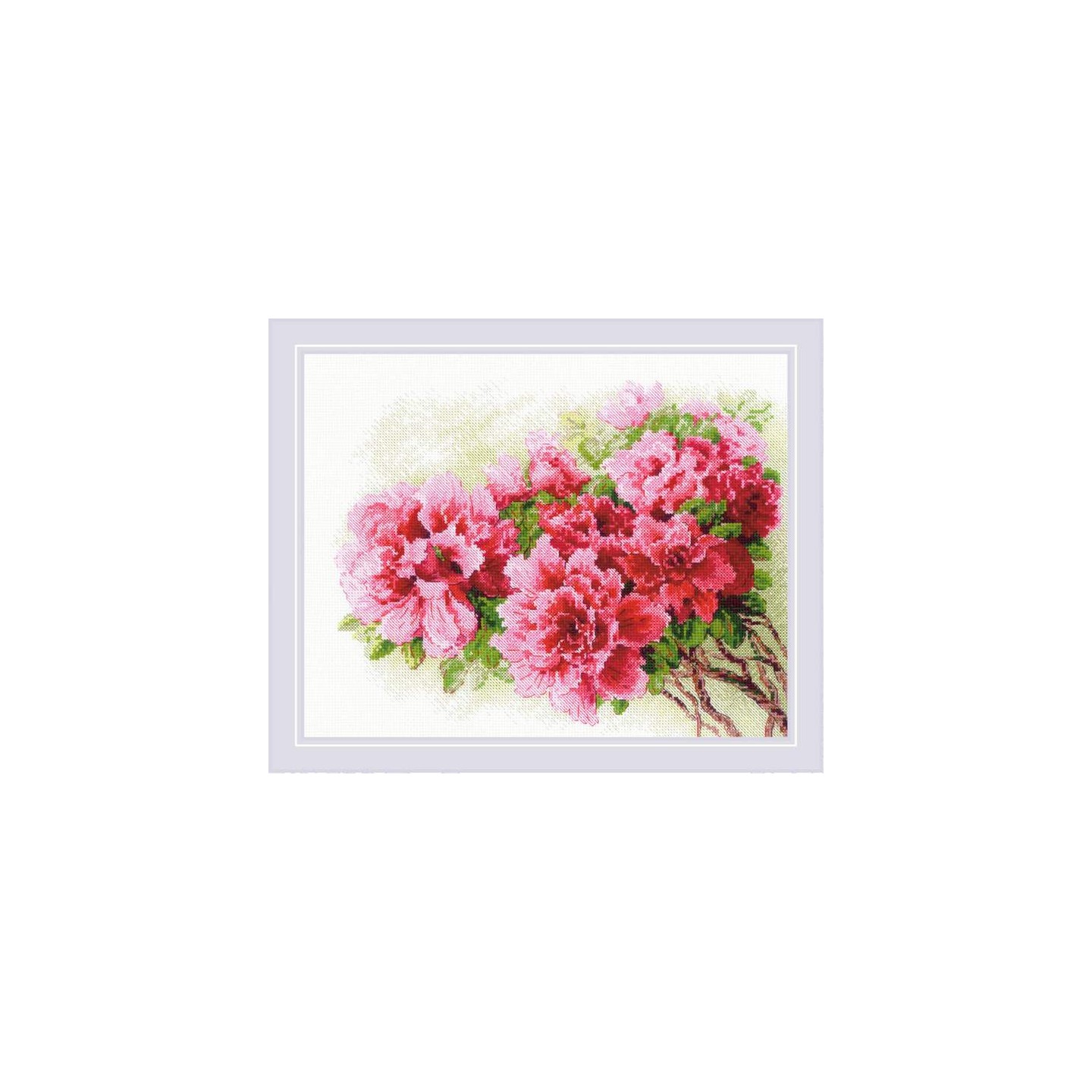 Riolis Embroidery kit Gorgeous Azalea