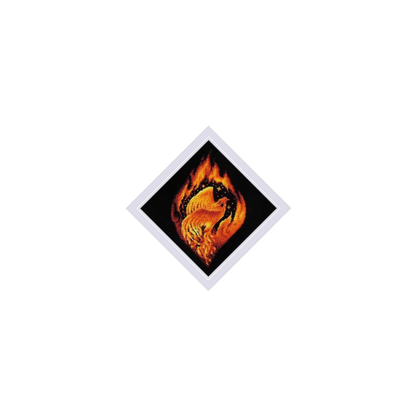 Riolis Stickset Flammender Phönix