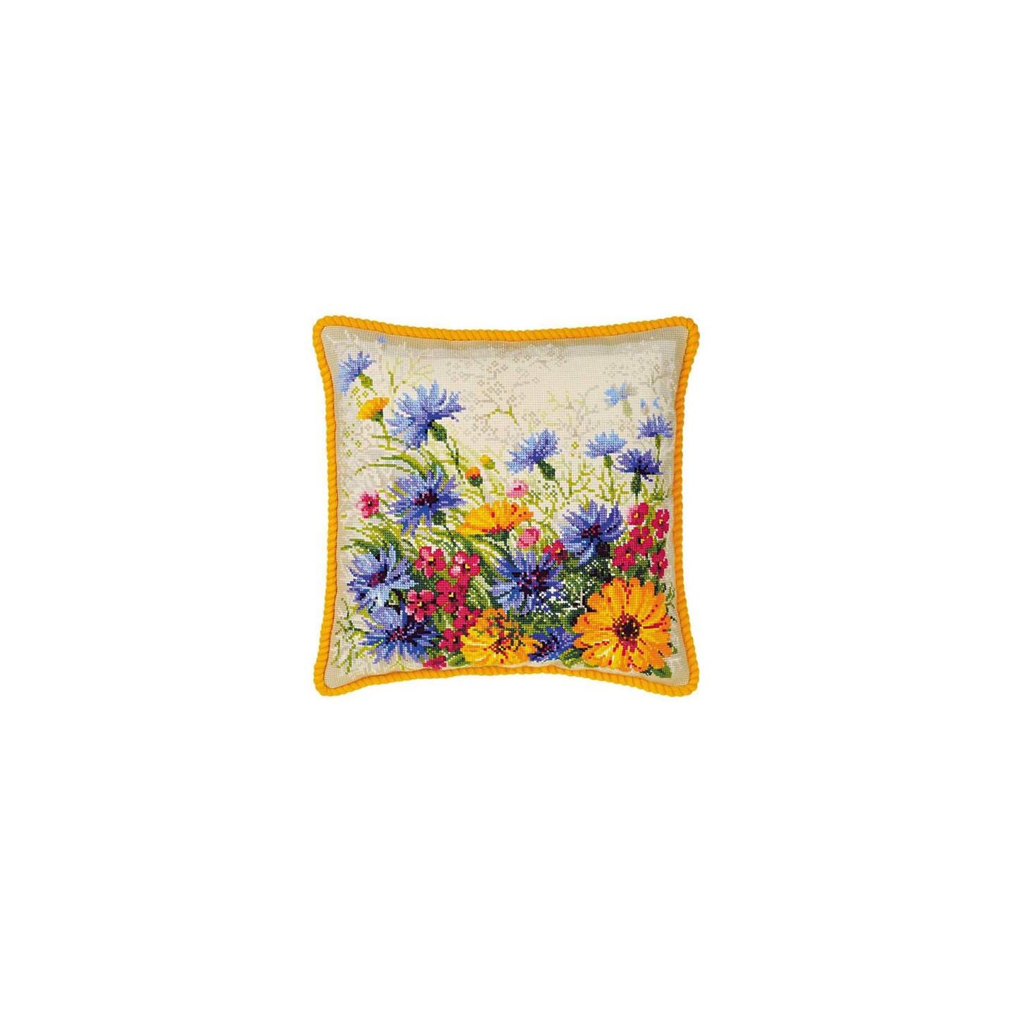 Kit coussin au point croix Pelouse mauresque