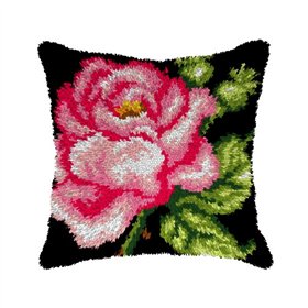 Kit coussin au point noué Rose nr 4150