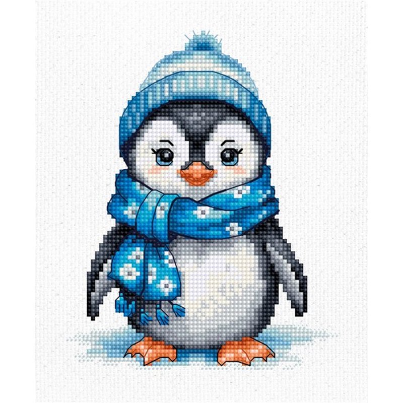 Borduurpakket De pinguïn Borduurpakket De pinguïn