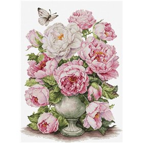 Luca-S Stickset Die Romantik der Rosen