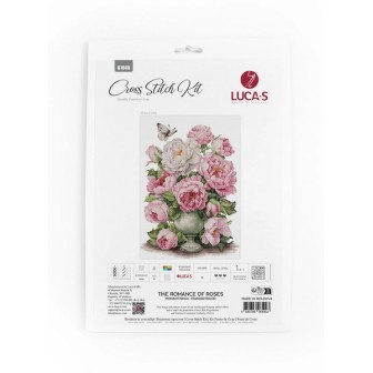 Luca-S Kit de broderie La romance des roses
