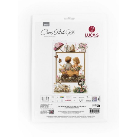 Embroidery kit The Adventures of The Little Ones