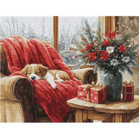 Luca-S Embroidery kit Christmas Moment