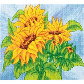 Kit de broderie Tournesols