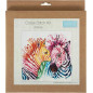 Kit de broderie Zèbres