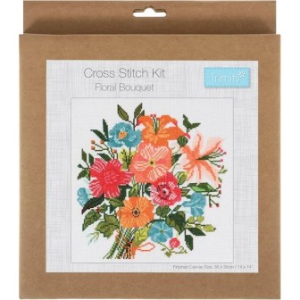 Kit de broderie Bouquet de fleurs