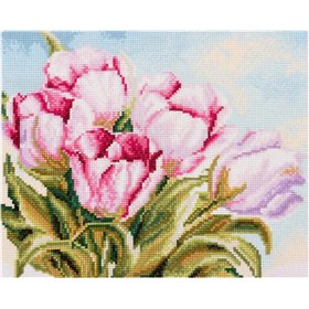 Embroidery kit Tulips