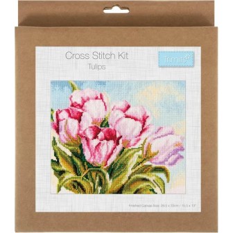 Embroidery kit Tulips