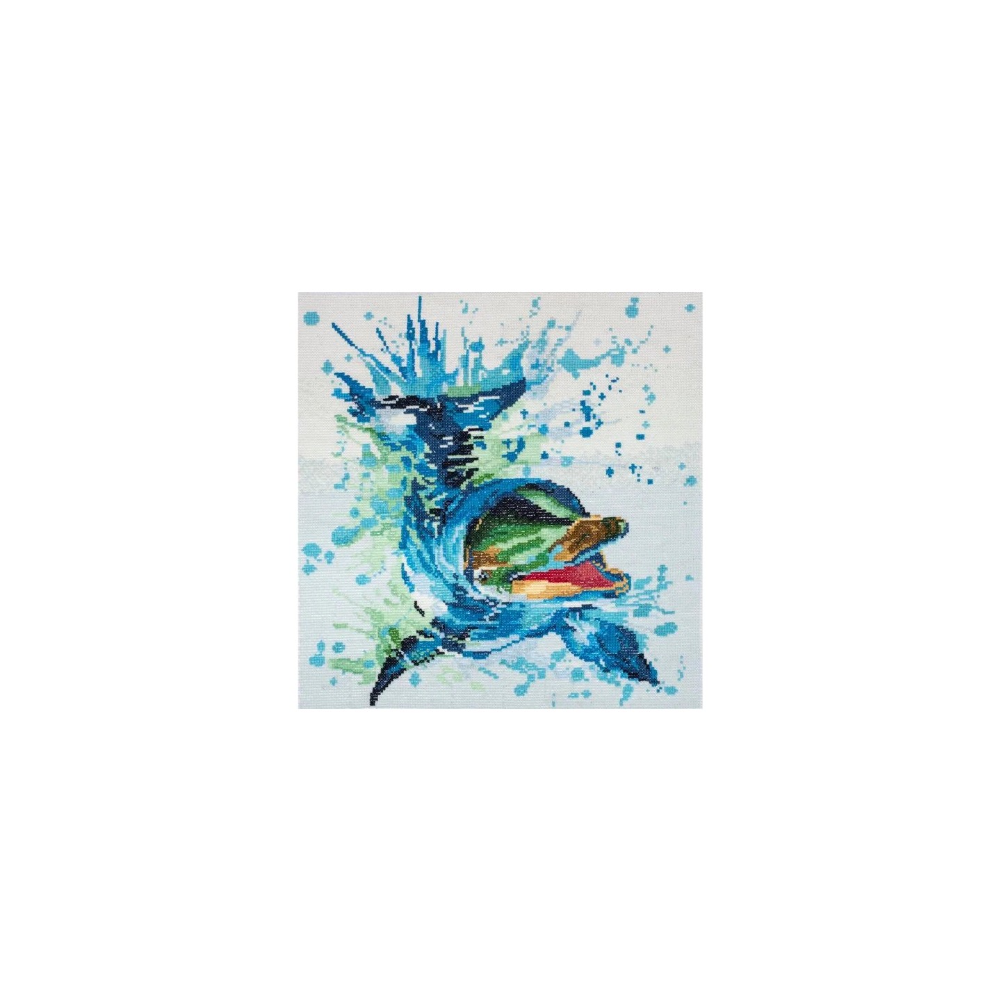 Stickset Delphin