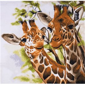 Stickset Giraffen