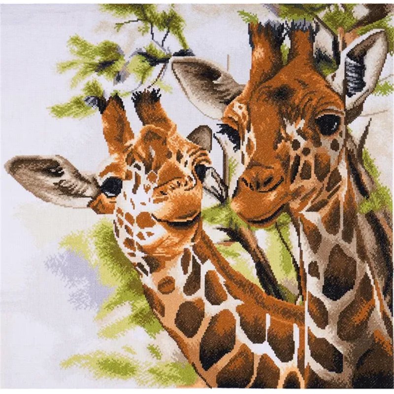 Kit de broderie Girafes