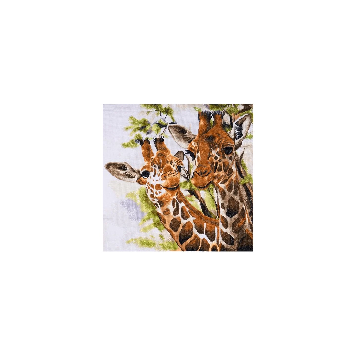 Stickset Giraffen
