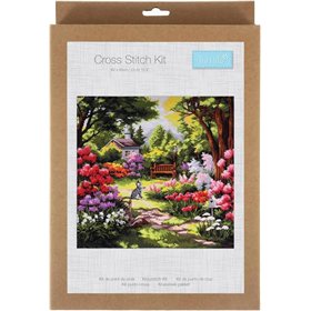 Embroidery kit Garden