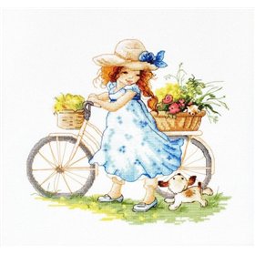 Luca-S Embroidery kit Take a ride