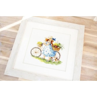 Luca-S Embroidery kit Take a ride