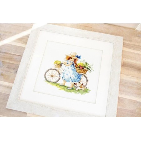 Embroidery kit Take a ride